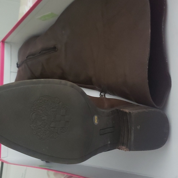 Vince Camuto VC-Bolina boots carob two tone antique size 9 - Picture 2 of 4